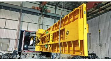 40Ft Flatbed Semi Trailer will be sent to Philippines 