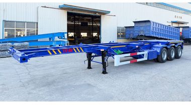 40Ft Skeleton Trailer will be Shipped to Philippines