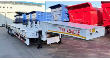 3 Axle Lowbed Trailer will be Sent to Philippines
