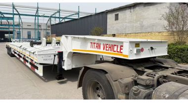 3 Axle Low Bed Trailer will be Sent to Philippines 