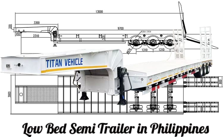 What is another name for low bed semi trailer in Philippines