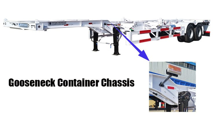 Gooseneck Container Chassis for Sale in Philippines