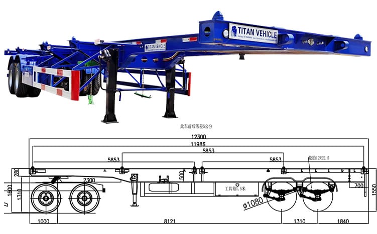 What is a container chassis for sale in Philippines