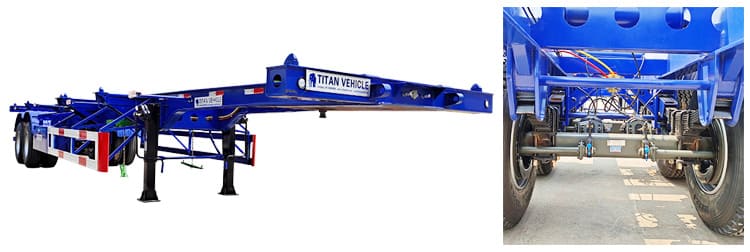 Suspension system of container chassis for sale in Philippines