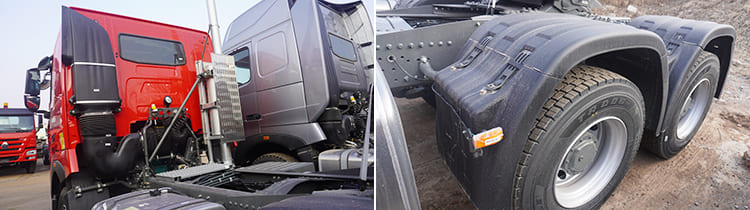 howo a7 420 tractor head