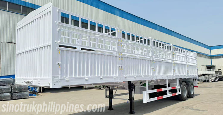 Tri Axle Fence Cargo Trailers for Sale Near Me in Philippines