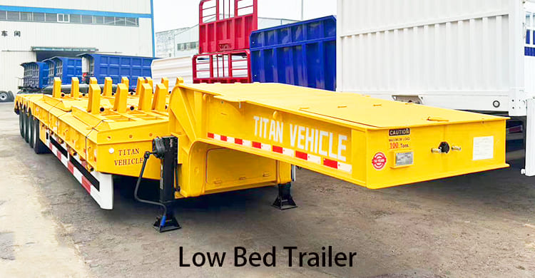 4 Axle Low Bed Trailer for Sale in Philippines