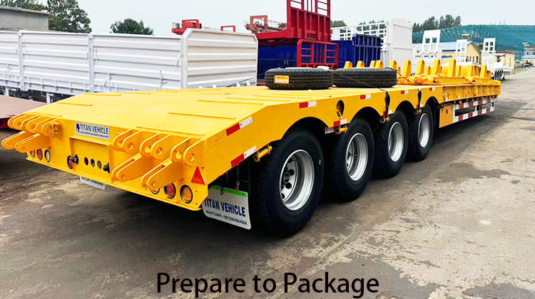 4 Axle Low Bed Trailer for Sale in Philippines