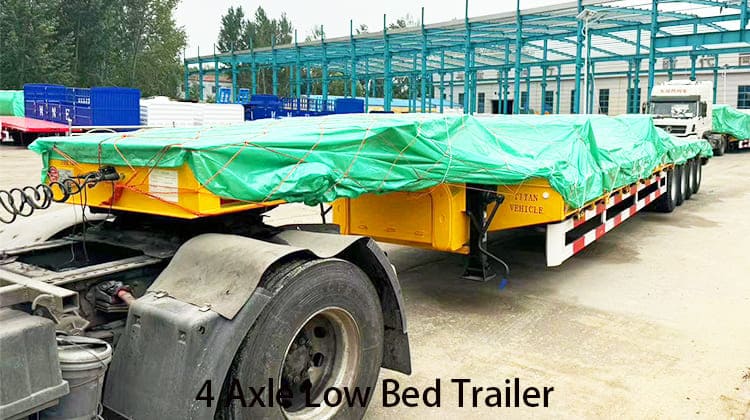 4 Axle Low Bed Trailer for Sale in Philippines