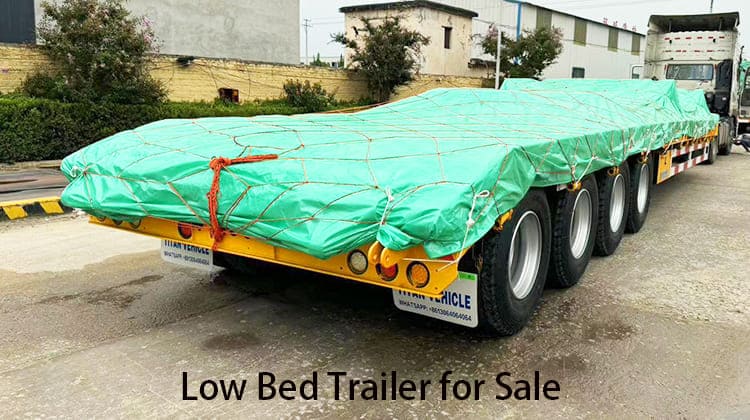 4 Axle Low Bed Trailer for Sale in Philippines