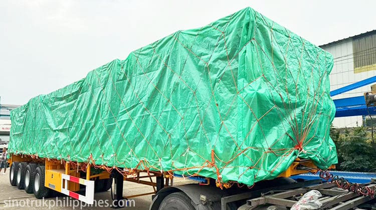 40Ft Flatbed Semi Trailer for Sale in Philippines