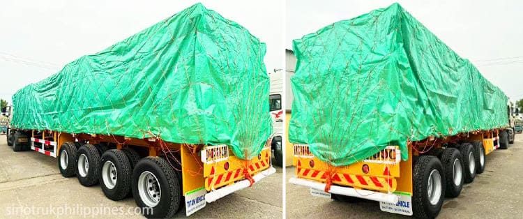 40Ft Flatbed Semi Trailer for Sale in Philippines