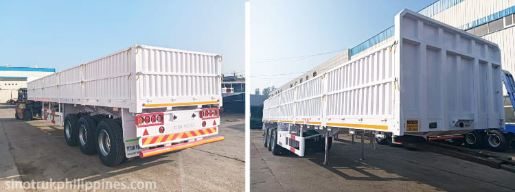 Tri Axle Drop Side Trailer for Sale in Philippines