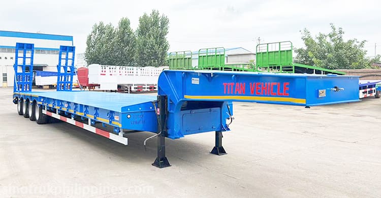 4 Axle Lowbed Trailer for Sale in Philippines