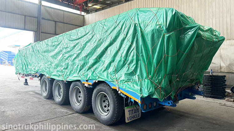 4 Axle Lowbed Trailer for Sale in Philippines