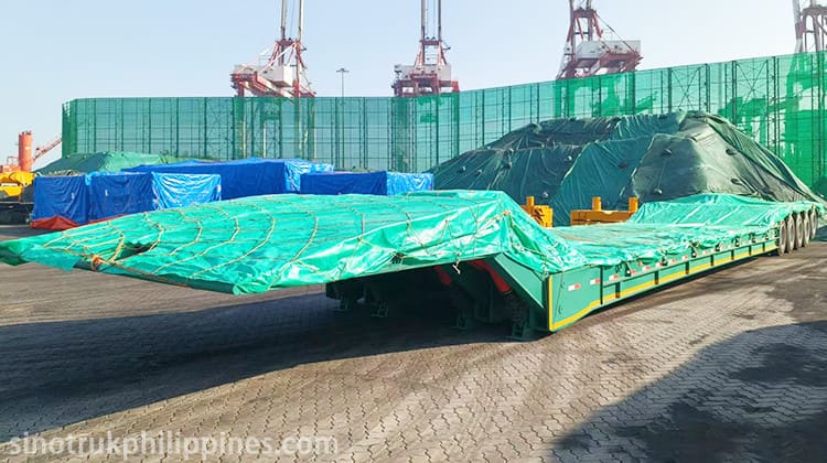 5 Axle Folding Gooseneck Trailer for Sale in Philippines