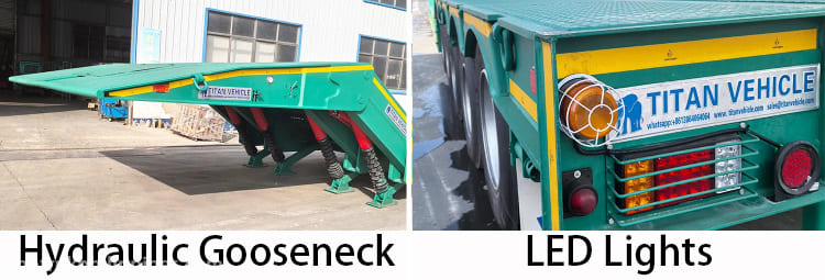 5 Axle Folding Gooseneck Trailer for Sale in Philippines