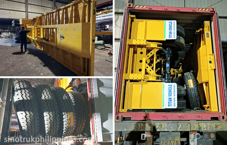 40Ft Flatbed Semi Trailer for Sale in Philippines