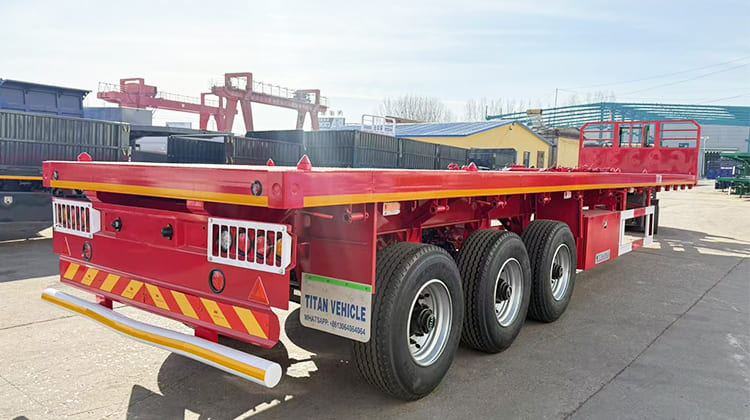 40Ft Flatbed Semi Trailer for Sale in Philippines