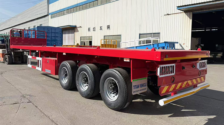 40Ft Flatbed Semi Trailer for Sale in Philippines