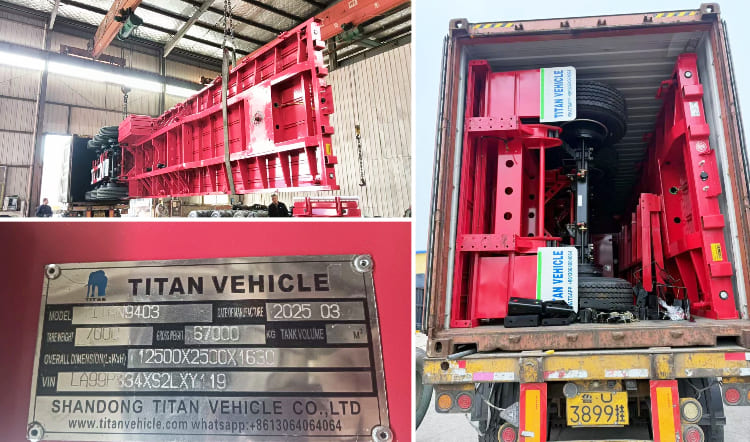 40Ft Flatbed Semi Trailer for Sale in Philippines