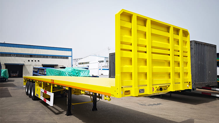 Flat Deck Tri Axle Trailer for Sale in Philippines Flat Deck Tri Axle Trailer for Sale in Philippines