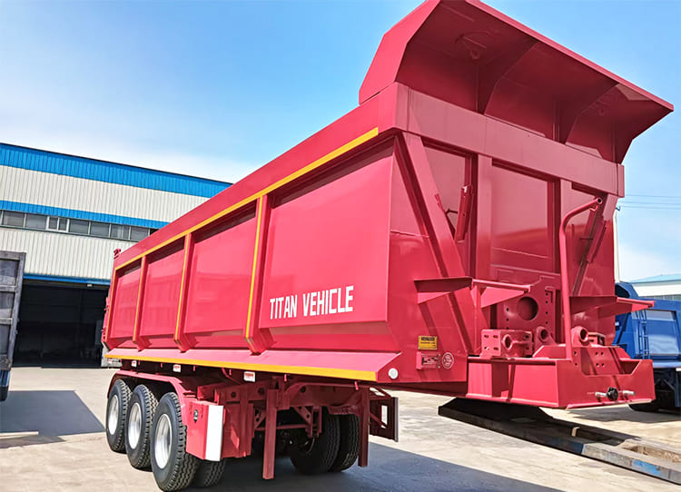 Tri Axle Semi Dump Trailer Capacity for Sale in Philippines