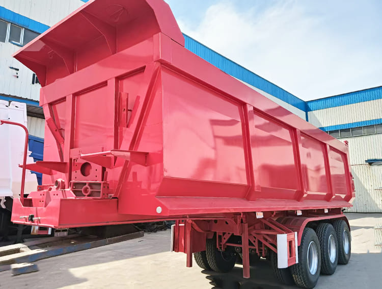 Tri Axle Semi Dump Trailer Capacity for Sale in Philippines
