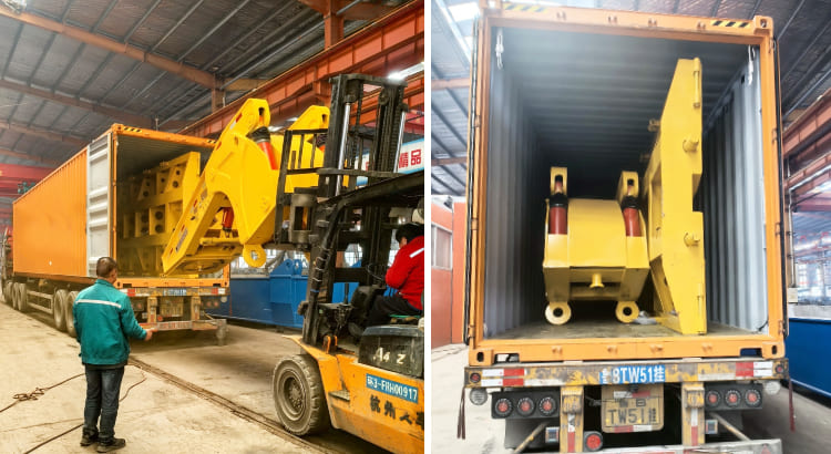2 Axle Hydraulic Detachable Lowboy Gooseneck Trailer in Philippines