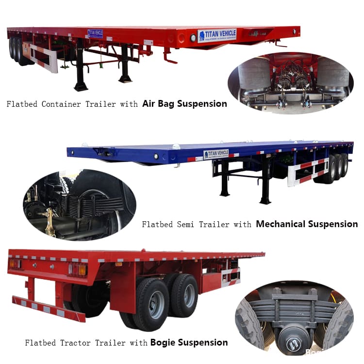 what is best suspension for flatbed contianer trailers