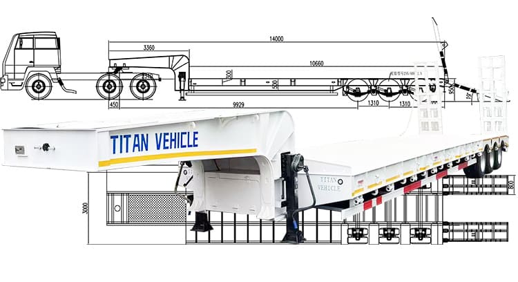 What is the purpose of a lowbed trailer in Philippines