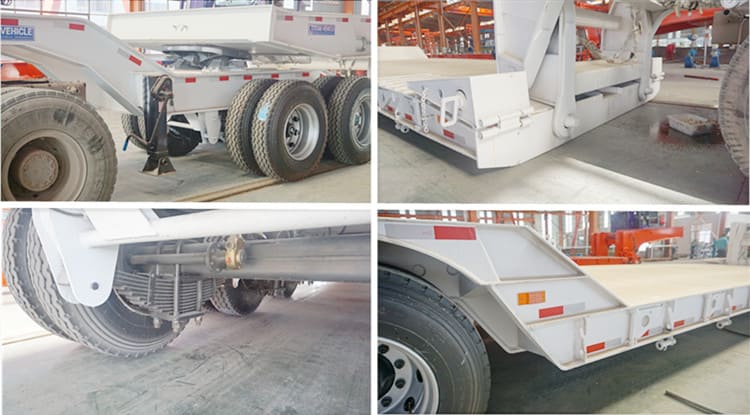 3 Axle Hydraulic Detachable Gooseneck Trailers for Sale in Ghana Kumasi
