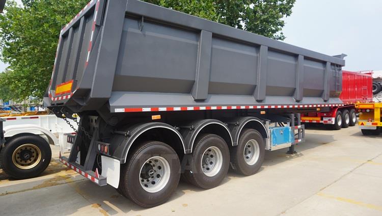 3 Axle Heavy Duty Dump Trailer for Sale Prices in Ghana