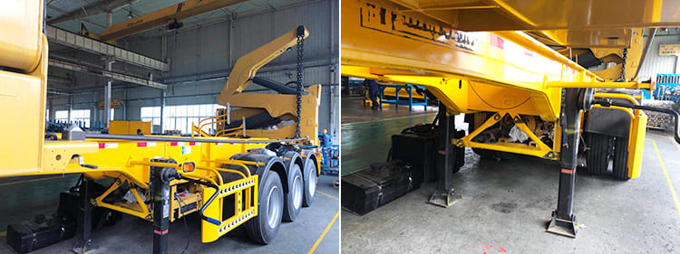 45 Ton Self Loading Container Trailer