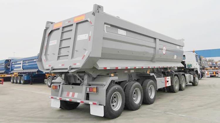 Used 3 Axle Tractor Tipper Trailer for Sale Near Me in Ghana
