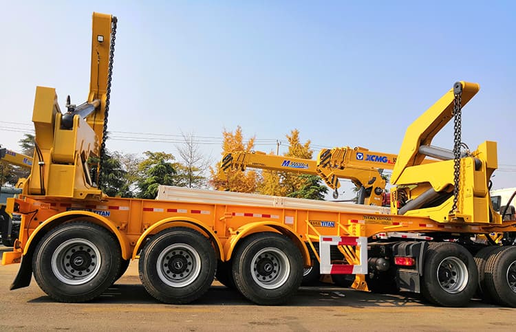 45 Ton Self Loading Container Trailer