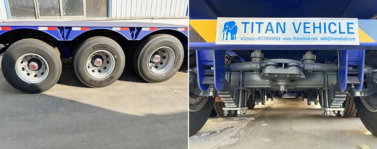 3 Axle 80 Ton Detachable Gooseneck Trailers for Sale in Philippines