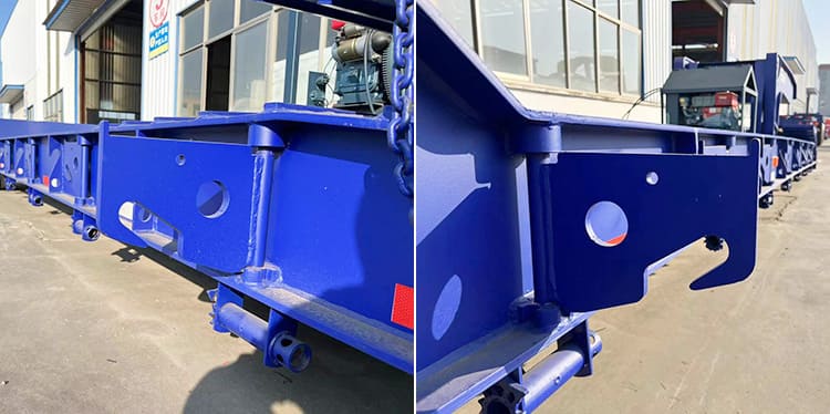 3 Axle 80 Ton Detachable Gooseneck Trailers for Sale in Philippines