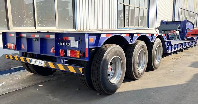 3 Axle 80 Ton Detachable Gooseneck Trailers for Sale in Philippines