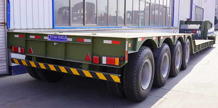 4 Axle 100 Ton Lowboy Gooseneck Trailer for Sale | Removable Gooseneck Trailer for Sale in Philippines