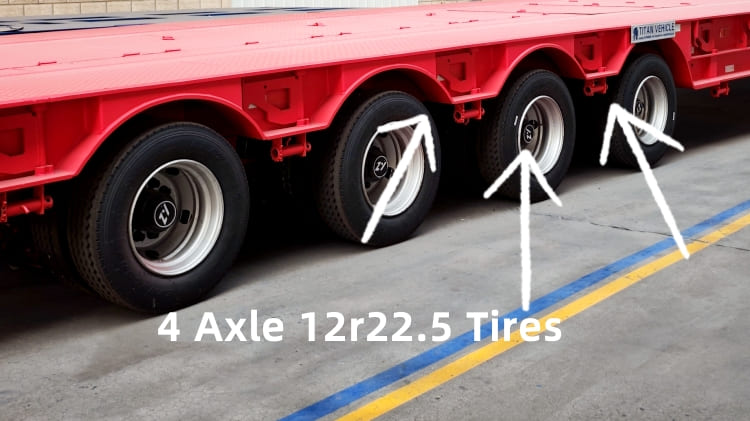 100 Ton 4 Axle Folding Gooseneck Trailer | Front Loading Low Bed Gooseneck Trailer for Sale in Philippines