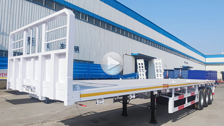 3 Axle Flatbed Trailer for Sale Philippines