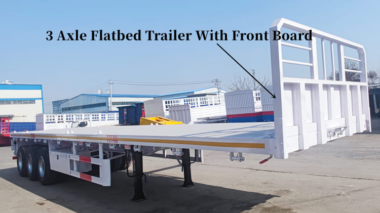 3 Axle Flatbed Trailer for Sale Philippines