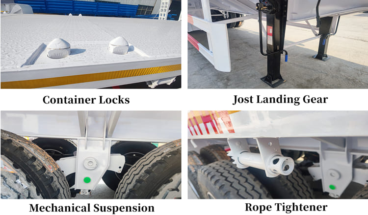 3 Axle Flatbed Trailer for Sale Philippines | 40 Ft Flatbed Trailer Philippines