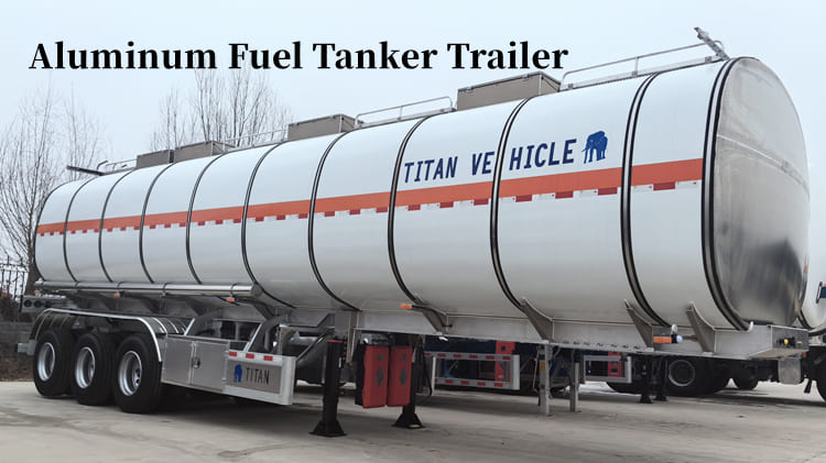 3 Axle Aluminum Fuel Tanker Trailer for Sale Philippines Manila