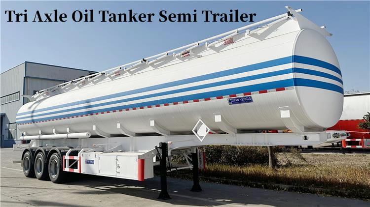45000 Liters Oil Tanker for Sale Philippines | Tri Axle Oil Tanker Semi Trailer in Batangas