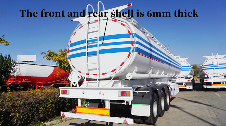 45000 Liters Oil Tanker for Sale Philippines | Tri Axle Oil Tanker Semi Trailer in Batangas