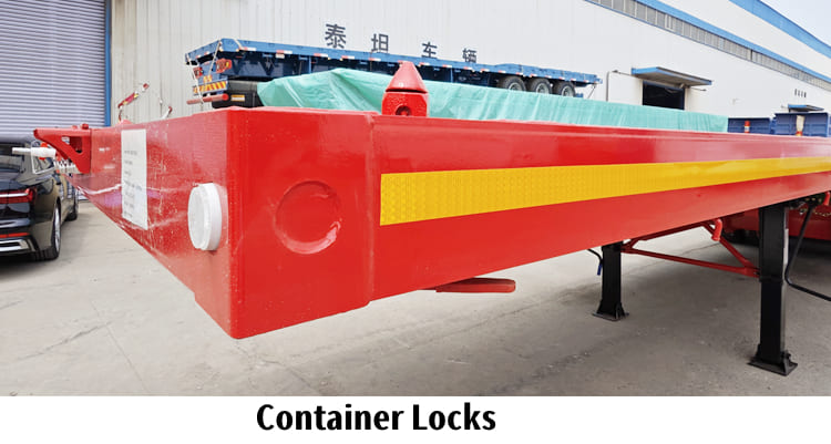 3 Axle 40Ft Flat Bed Semi Trailer for Sale Near Me in Philippines