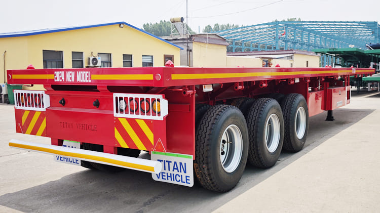 3 Axle 40 Ft Flat Bed Trailer for Sale Near Me in Philippines
