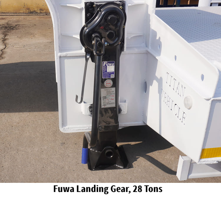 New 80 Tons Low Low Bed Trailer Price for Sale Philippines 